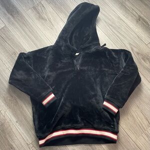 UGG half zip pullover jacket faux fur Large‎